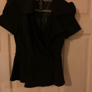 Black Dressy Blouse